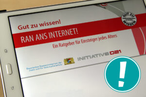 Broschüre „Ran ans Internet!“